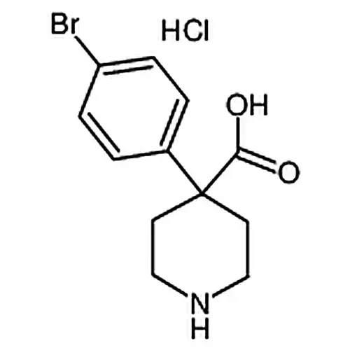 4-(4-溴苯基)哌啶-4-羧酸盐酸