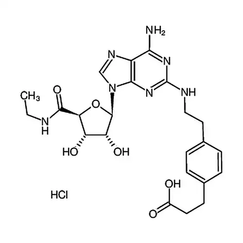 2-对(2-羧乙基)苯乙氨基-5’-N-乙基甲酰胺基腺苷盐酸盐水合物