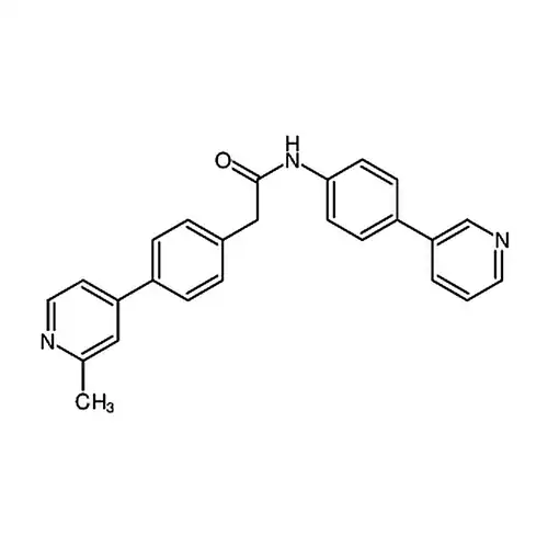2-(4-(2-甲基吡啶-4-基)苯基)-n-(4-(吡啶-3-基)苯基)乙酰胺