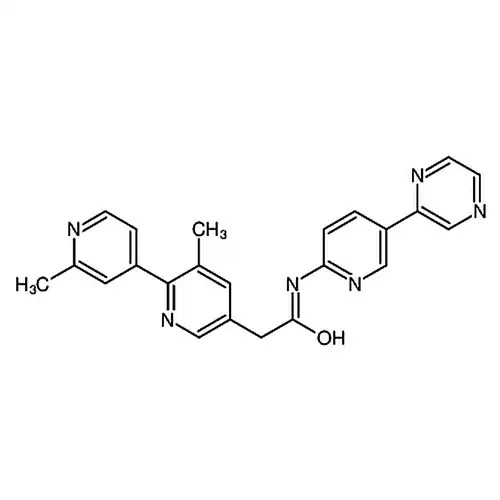 2-(2',3-二甲基-[2,4'-联吡啶]-5-基)-N-(5-(吡嗪-2-基)吡啶-2-基)乙酰胺