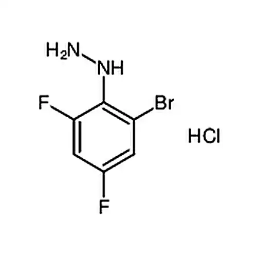 (2-溴-4，6-二氟苯基)肼盐酸盐