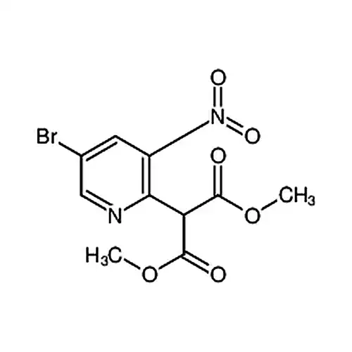 2-(5-溴-3-硝基吡啶-2-基)基丙二酸二甲酯