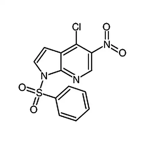 4-氯-5-硝基-1-(苯磺酰基)-1H-吡咯并[2,3-b]吡啶