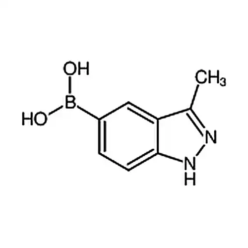 B-(3-甲基-1H-吲唑-5-基)硼酸