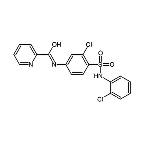 N-[3-氯-4-[[(2-氯苯基)氨基]磺酰基]苯基]-2-吡啶甲酰胺