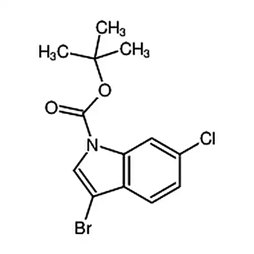 N-Boc-3-溴-6-氯吲哚