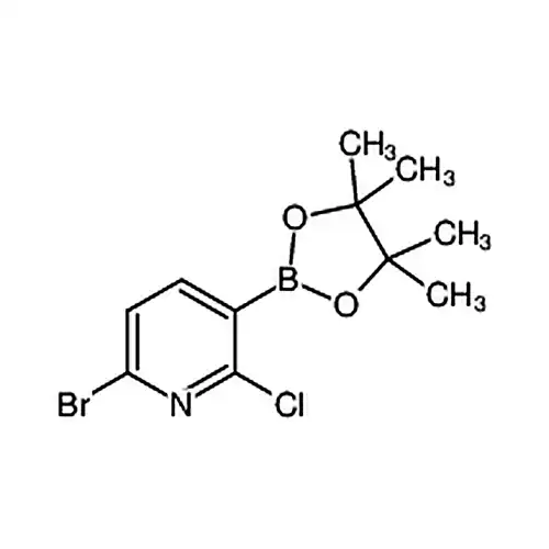 6-溴-2-氯-3-(4，4，5，5-四甲基-1，3，2-二氧硼杂环戊烷-2-基)吡啶