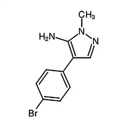 1-甲基-4-(4-溴苯基)吡唑-5-胺