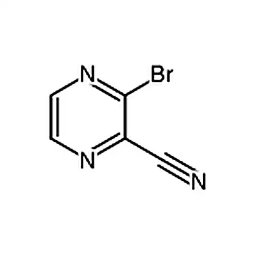 3-溴吡嗪-2-甲腈