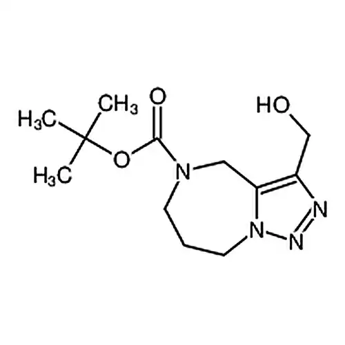 叔-丁基 3-(羟甲基)-7，8-二氢-4H-[1，2，3]三唑并[1，5-a][1，4]二氮杂卓-5(6H)-甲酸基酯