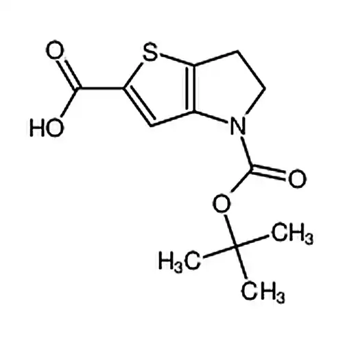 4-(叔丁氧基羰基)-5，6-二氢-4H-噻吩并[3，2-b]吡咯-2-羧酸