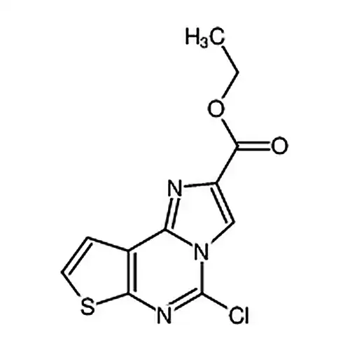 5-氯咪唑并 [1，2-C] 噻吩并 [3，2-E] 嘧啶-2-羧酸乙酯
