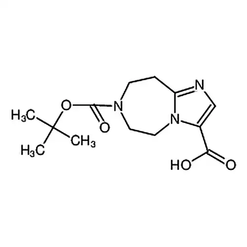 7-(叔-丁氧羰基)-6，7，8，9-四氢-5H-咪唑并[1，2-d][1，4]二氮杂卓-3-羧酸