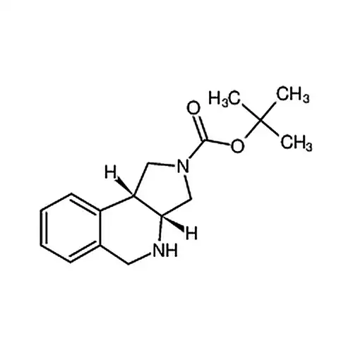 Cis-(3aR，9bR)-叔-丁基 3，3a，4，5-四氢-1H-吡咯并[3，4-c]异喹啉-2(9bH)-甲酸基酯
