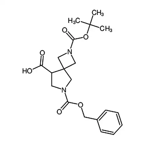 6-((苄氧基)羰基)-2-(叔-丁氧羰基)-2，6-二氮杂螺[3.4]辛烷-8-羧酸
