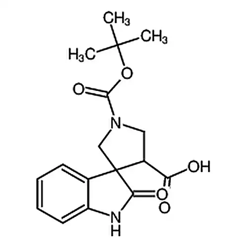 1-(叔-丁氧羰基)-2-氧亚基螺[二氢吲哚并-3，3-吡咯烷]-4-羧酸