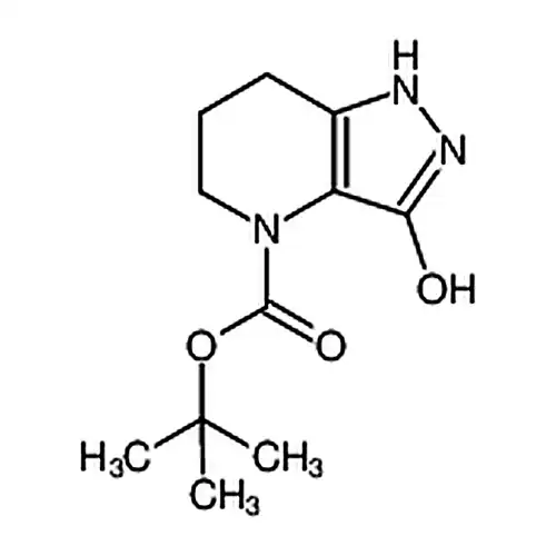 叔-丁基 3-羟基-6，7-二氢-1H-吡唑并[4，3-b]吡啶-4(5H)-甲酸基酯