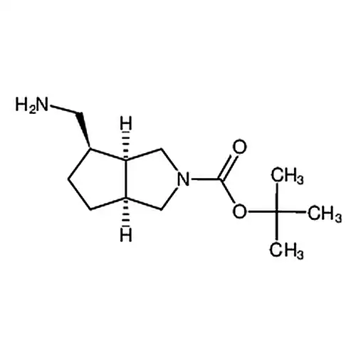 Racemic-(3aR，4R，6aS)-叔-丁基 4-(氨基甲基)六氢环戊二烯并[c]吡咯-2(1H)-甲酸基酯