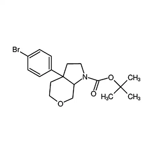 3a-(4-溴苯基)六氢吡喃[3，4-b]吡咯-1(2H)-羧酸叔丁酯
