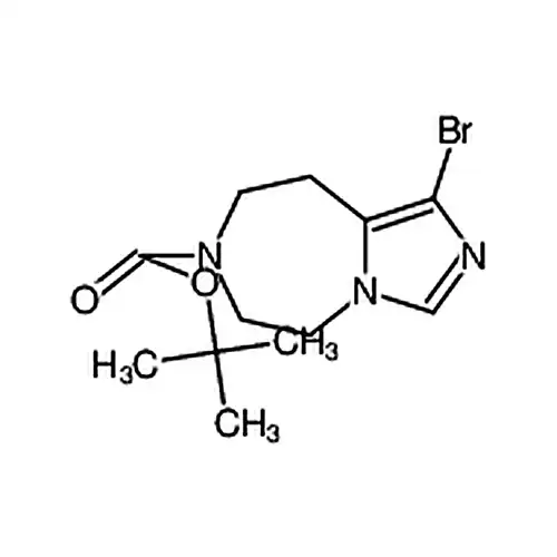 叔-丁基 1-溴-8，9-二氢-5H-咪唑并[1，5-d][1，4]二氮杂卓-7(6H)-甲酸基酯