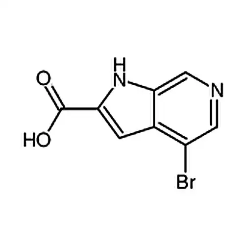4-溴-1H-吡咯并[2，3-c]吡啶-2-羧酸