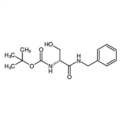 (R)-(1-(苄基氨基)-3-羟基-1-氧代丙烷-2-基)氨基甲酸叔丁酯