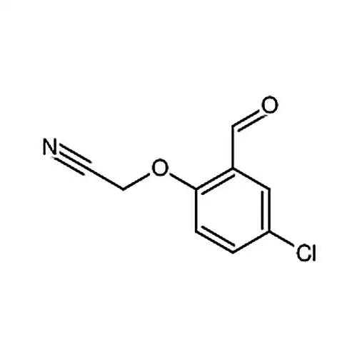 2-(4-氯-2-甲酰基苯氧基)乙腈