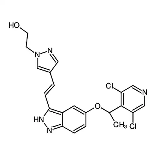 4-[(1E)-2-[5-[(1R)-1-(3,5-二氯-4-吡啶基)乙氧基]-1H-吲唑-3-基]乙烯基]-1H-吡唑-1-乙醇