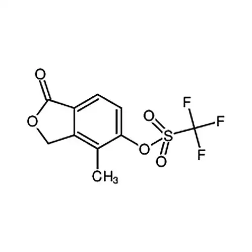 4-甲基-1-氧代-1,3-二氢异苯并呋喃-5-基三氟甲磺酸酯