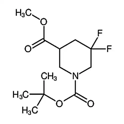 1-叔丁基 3-甲基 5,5-二氟哌啶-1,3-二羧酸酯
