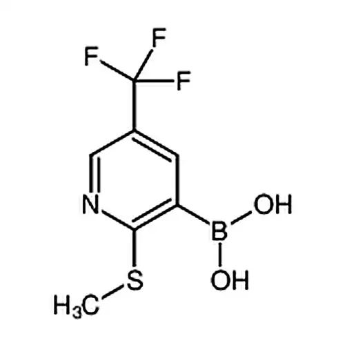2-甲硫基-5-三氟甲基吡啶-3-硼酸