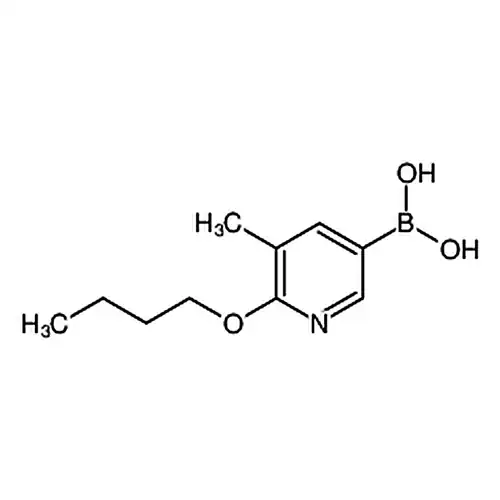 6-丁氧基-5-甲基吡啶-3-硼酸（含有数量不等的酸酐）
