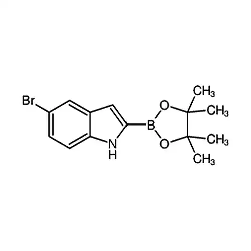 5-溴-2-(4,4,5,5-四甲基-1,3,2-二氧硼杂环戊烷-2-基)-1H-吲哚