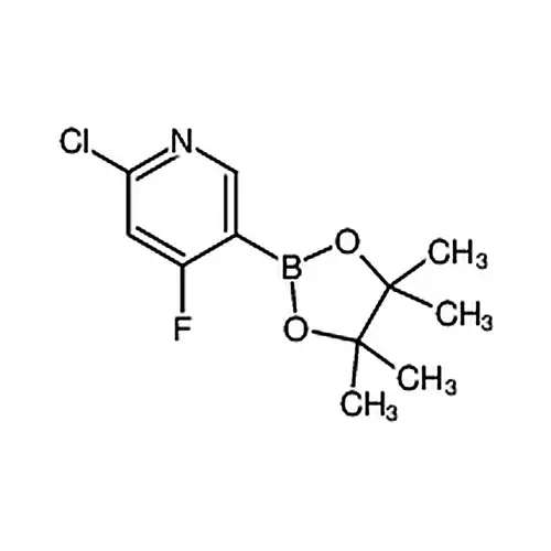 2-氯-4-氟-5-(4，4，5，5-四甲基-1，3，2-二氧硼杂环戊烷-2-基)吡啶