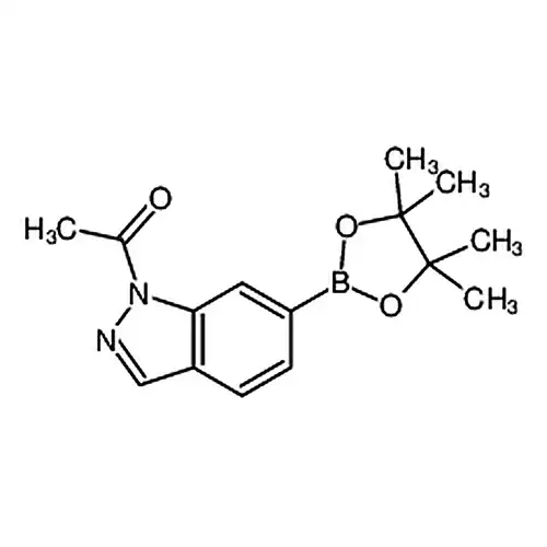 1-(6-(4,4,5,5-四甲基-1,3,2-二氧硼杂环戊烷-2-基)-1H-吲唑-1-基)乙酮