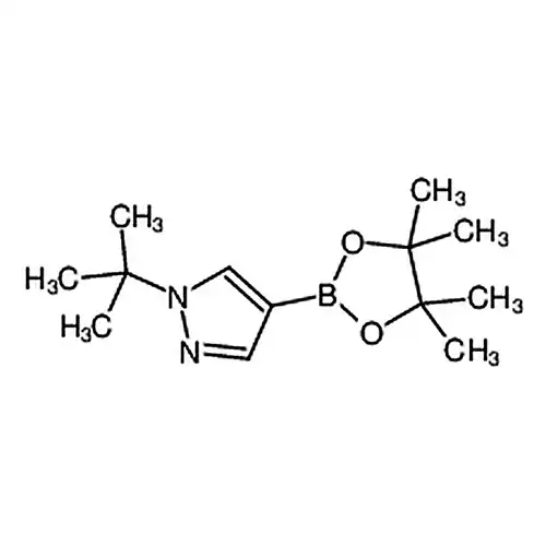 1-(叔丁基)-4-(4,4,5,5-四甲基-1,3,2-二氧硼杂环戊烷-2-基)吡唑