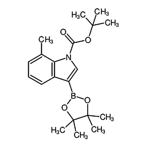 1-Boc-7-甲基吲哚-3-硼酸频哪醇酯