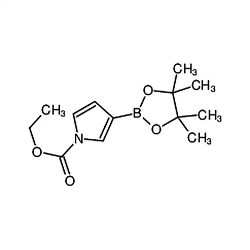 3-(4,4,5,5-四甲基-1,3,2-二氧硼杂环戊烷-2-基)-1H-吡咯-1-羧酸乙酯