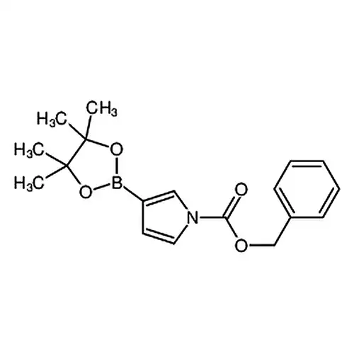 3-(4,4,5,5-四甲基-1,3,2-二氧硼杂环戊烷-2-基)-1H-吡咯-1-羧酸苄酯