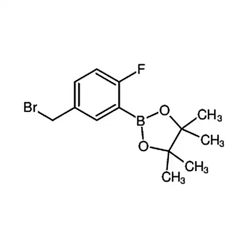 2-(5-(溴甲基)-2-氟苯基)-4,4,5,5-四甲基-1,3,2-二氧硼杂环戊烷