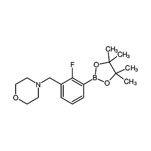 4-(2-氟-3-(4,4,5,5-四甲基-1,3,2-二氧硼杂环戊烷-2-基)苄基)吗啉