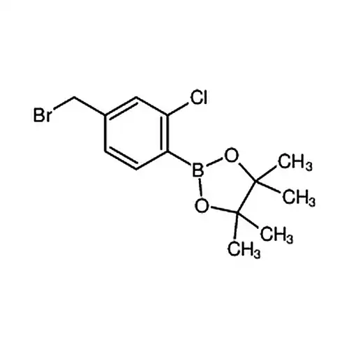 4-溴甲基-2-氯苯硼酸频那醇酯