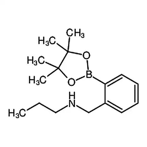 N-(2-(4,4,5,5-四甲基-1,3,2-二氧硼杂环戊烷-2-基)苄基)丙-1-胺