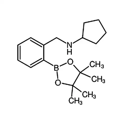 N-(2-(4,4,5,5-四甲基-1,3,2-二氧硼杂环戊烷-2-基)苄基)环戊胺