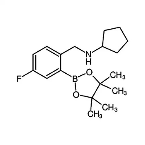 N-(4-氟-2-(4,4,5,5-四甲基-1,3,2-二氧硼杂环戊烷-2-基)苄基)环戊胺