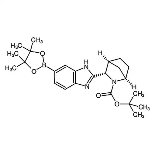 (1R,3S,4S)-3-(6-(4,4,5,5-四甲基-1,3,2-二氧杂硼杂环戊烷-2-基)-1H-苯并[d]咪唑-2-基)基)-2-氮杂二环[2.2.1]庚烷-2-羧酸叔丁酯
