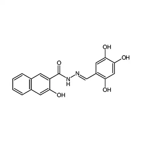 3-羟基-N′-((2,4,5-三羟基苯基)亚甲基)-2-萘酰肼