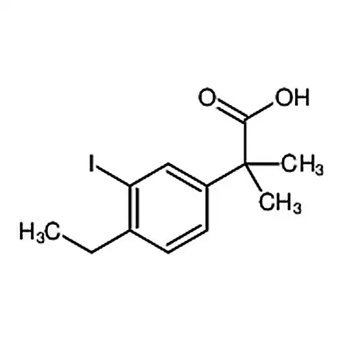 2-(4-乙基-3-碘苯基)-2-甲基丙酸