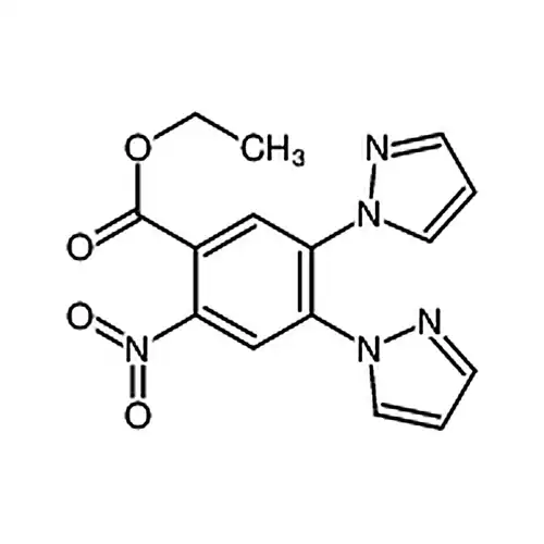 2-硝基-4，5-二(1-吡唑基)苯甲酸乙酯
