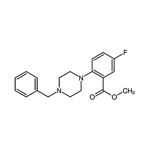 2-(4-苄基哌嗪-1-基)-5-氟苯甲酸甲酯